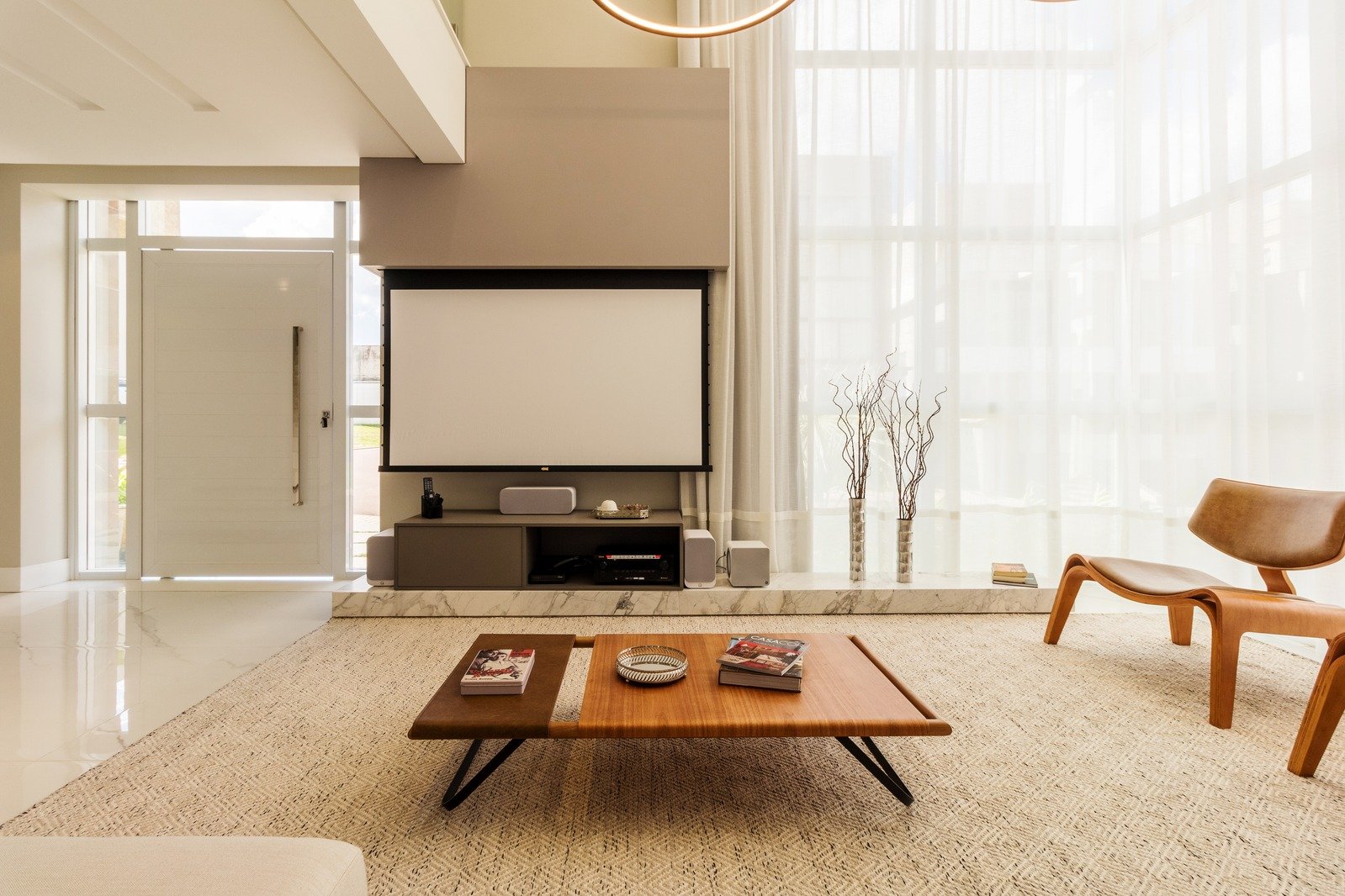 Sala de jantar integrada